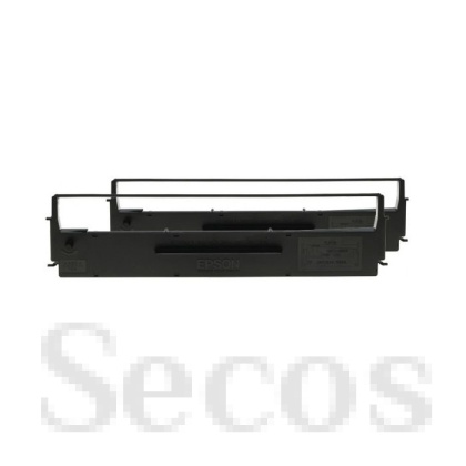 Консуматив Epson SIDM Black Ribbon Cartridge for LX-350/300+/300+II, Dualpack