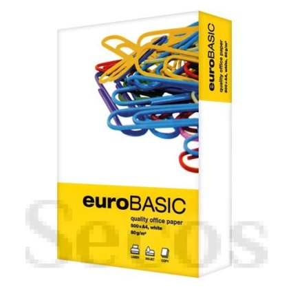 Хартия Euro Basic A4 500 л. 80 g/m2 