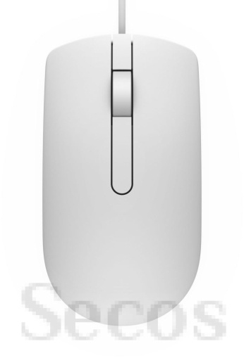 Мишка Dell MS116 Optical Mouse White