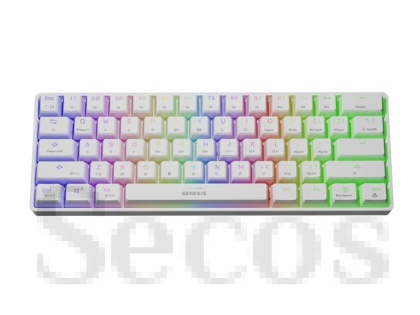 Клавиатура Genesis Mechanical Gaming Keyboard Thor 660 Wireless RGB Backligtht Gateron Red White