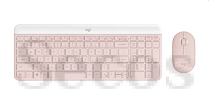 Комплект Logitech MK470 Slim Combo   - ROSE - US INT'L - INTNL-973