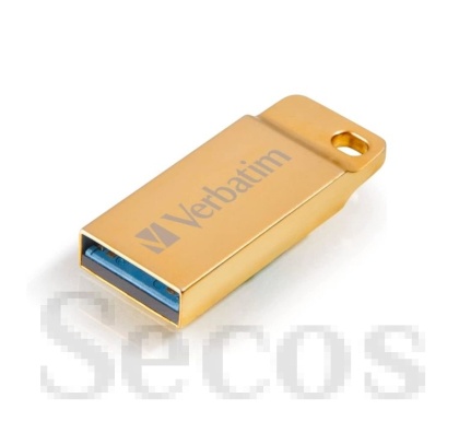 Памет Verbatim Metal Executive 32GB USB 3.0 Gold