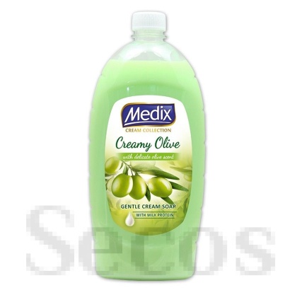 Течен сапун Medix Пълнител 800 ml Creamy Olive