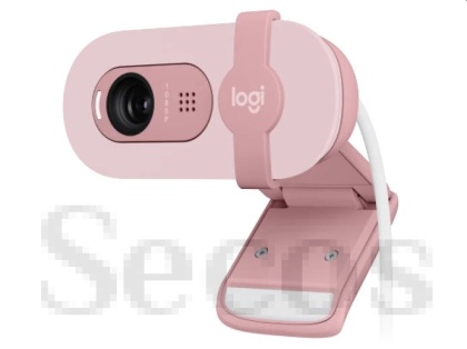 Уебкамера Logitech Brio 100 Full HD Webcam - ROSE - USB - N/A - EMEA28-935 - WEBCAM