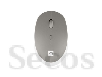 Мишка Natec Mouse Harrier 2, 1600 DPI Bluetooth 5.1 White-Grey