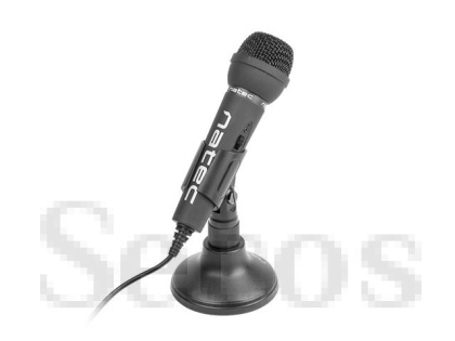 Микрофон Natec microphone adder black