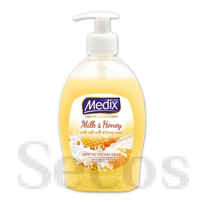 Течен сапун Medix Помпа 400 ml Milk&Honey