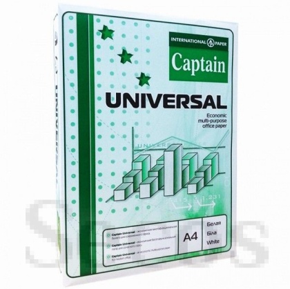 Хартия Captain Universal A4 500 л. 80 g/m2