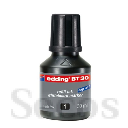 Мастило Edding BT-30 За маркери за бяла дъска, 30 ml Черно