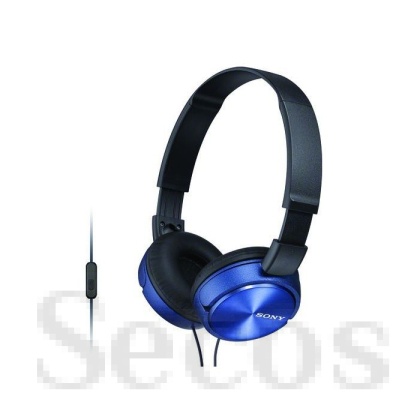 Слушалки Sony Headset MDR-ZX310AP blue