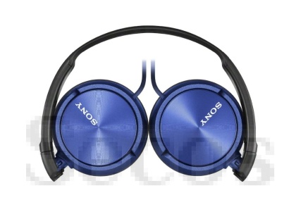 Слушалки Sony Headset MDR-ZX310 blue