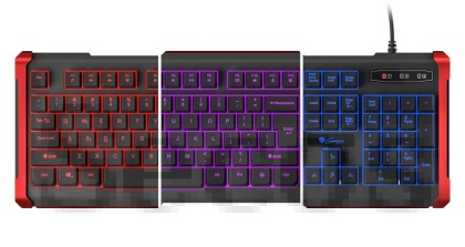 Клавиатура Genesis Gaming Keyboard Rhod 410 US Layout Backlight