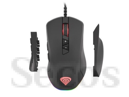 Мишка Genesis Gaming Mouse Xenon 770, 10 2000dpi, Illuminated Optical, Black