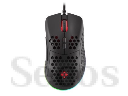 Мишка Genesis Light Weight Gaming Mouse Krypton 550 8000 DPI RGB Software Black