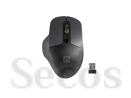 Мишка Natec Mouse Blackbird 2 Silent Wireless 1600 DPI Optical Right Hand Adapted, Black