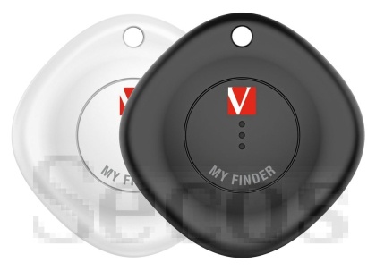 Проследяващо устройство Verbatim MYF-02 MyFinder Bluetooth Item Finder 2 pack Black/White