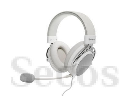 Слушалки Genesis Headset Toron 301 With Microphone, White