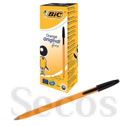 Химикалка Bic Orange Fine 0.3 mm Черна