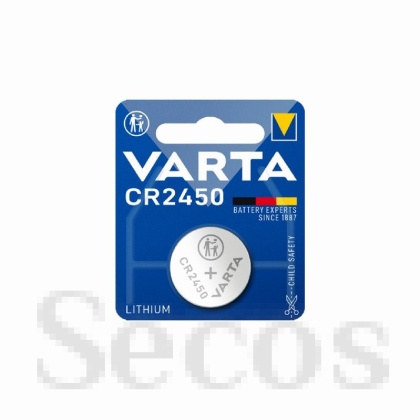 Батерия Varta Electronics Lithium CR2450 Литиева, 3V, 1 бр.