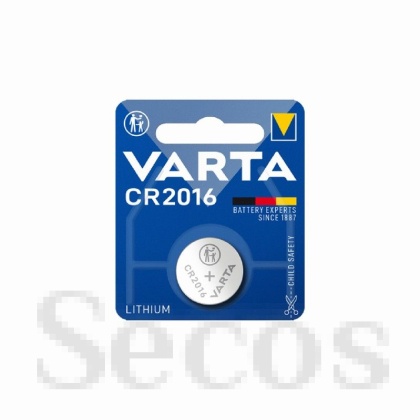 Батерия Varta Electronics Lithium CR2016 Литиева, 3V, 1 бр.