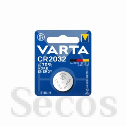 Батерия Varta Electronics Lithium CR2032 Литиева, 3V, 1 бр.