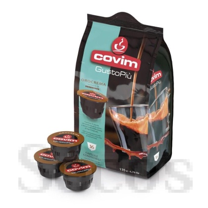 Кафе капсула Covim Orocrema 16 бр., съвместими с Dolce Gusto