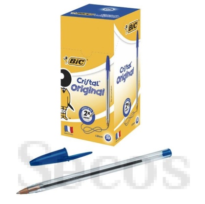 Химикалка Bic Cristal Medium 0.4 mm Синя