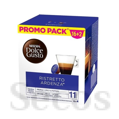 Кафе капсула NESCAFE Dolce Gusto Ristretto Ardenza 16+2 бр.