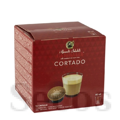 Кафе капсула Garibaldi Cortado 16 бр., съвместими с Dolce Gusto