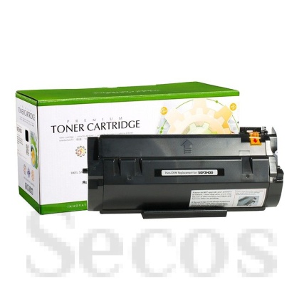 Тонер касета Static Control Black Lexmark 50F2H00 SUPER PREMIUM Съвместим консуматив, голям капацитет 5 000 стр.