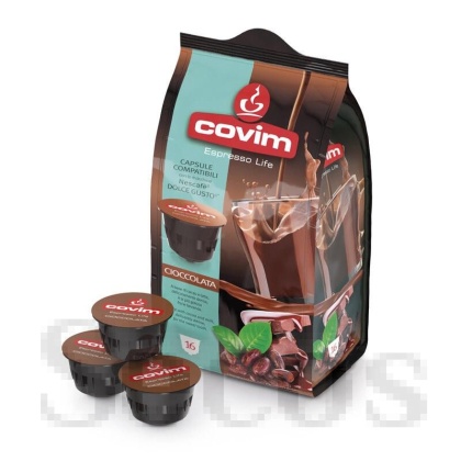 Кафе капсула Covim Cioccolata 16 бр., съвместими с Dolce Gusto