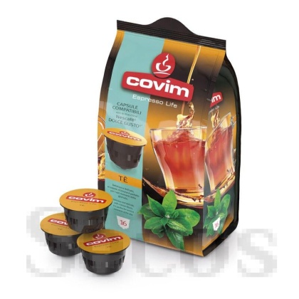 Кафе капсула Covim TE 16 бр., съвместими с Dolce Gusto