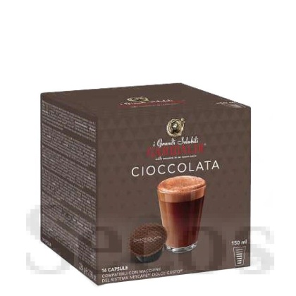 Кафе капсула Garibaldi Cioccolata16 бр., съвместими с Dolce Gusto