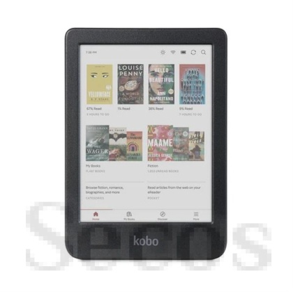 Четец за Е-книги Kobo Clara Colour e-Book Reader, E Ink Kaleido touch screen 6 inch colour, 1448 x 1072 pixels, 16 GB, 1000 MHz/512 MB, 1 x USB C, Greutate 0.172 kg, Wireless Da, Comfort Light, 12 different fonts and over 50 font styles, Black