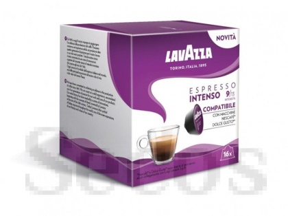 Кафе капсула Lavazza Intenso 16 бр., съвместими с Dolce Gusto