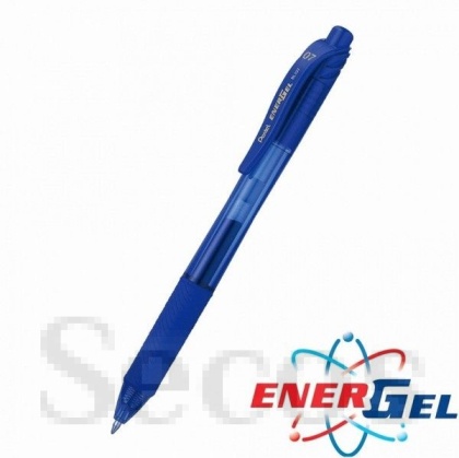 Автоматична гел химикалка Pentel EnerGel BL107 0.7 mm син