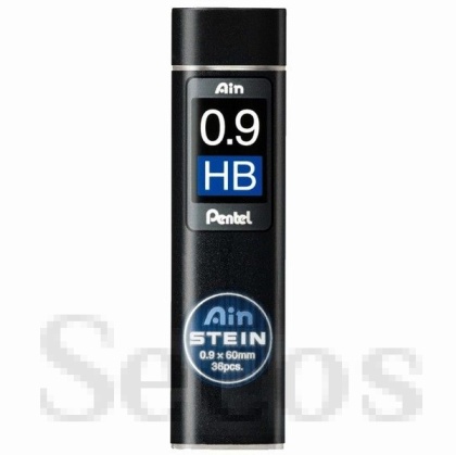 Графити Pentel AIN Stein HB 0.9 mm 36 бр.