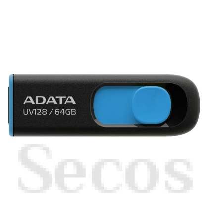 Памет ADATA UV128 64GB USB 3.2 Black