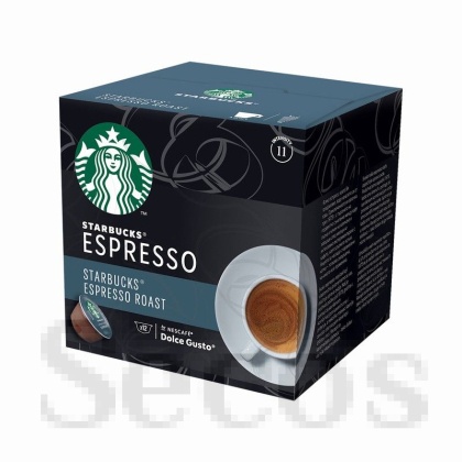 Кафе капсула Starbucks Espresso Roast 12 бр., съвместими с Dolce Gusto