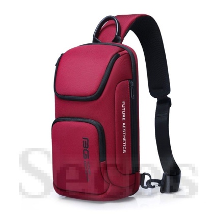 Чанта BANGE Crossbody DX Red 5 джоба, 6 l