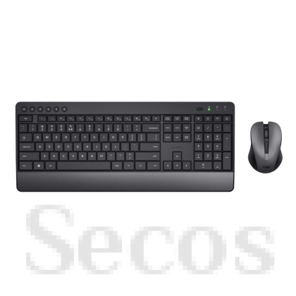 Комплект TRUST Trezo Wireless Deskset Eco US