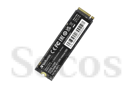 Твърд диск Verbatim Vi3000 Internal PCIe NVMe M.2 SSD 512GB