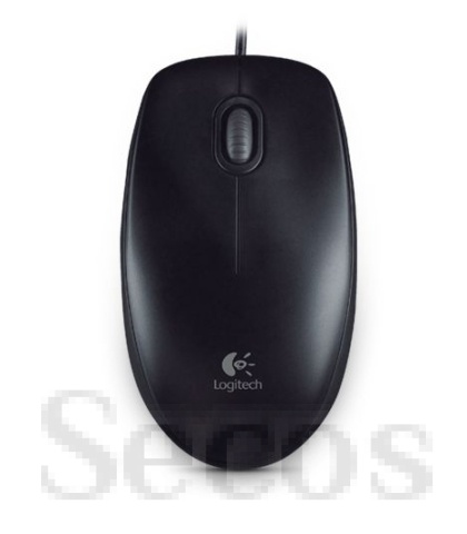 Мишка Logitech B100 Optical Mouse for Business Black