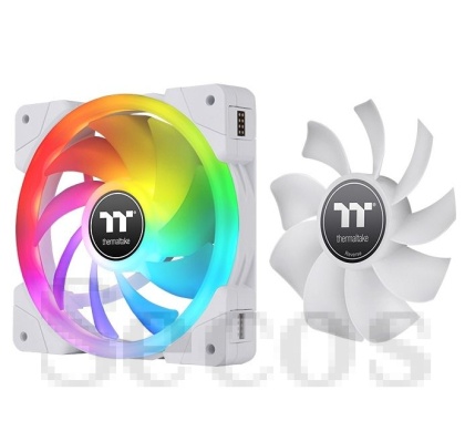 Вентилатор Thermaltake SWAFAN EX12 RGB PC Cooling Fan TT Premium Edition 3 Pack White