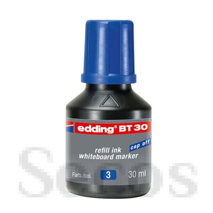 Мастило Edding BT-30 За маркери за бяла дъска, 30 ml Синьо