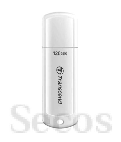 Памет Transcend 128GB, USB3.1, Pen Drive, Classic, White