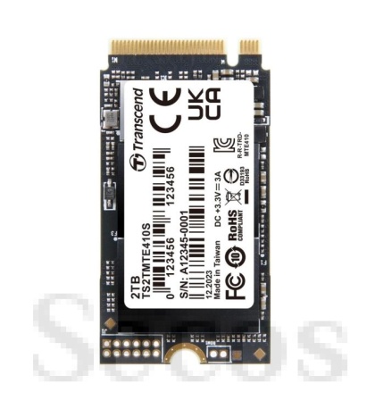 Твърд диск Transcend 2TB, M.2 2242, PCIe Gen4x4, NVMe, 3D TLC, DRAM-less