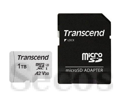 Памет Transcend 1TB microSD w/ adapter UHS-I U3 A2