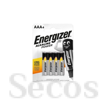 Батерия Energizer Alkaline Power R03/AAA Алкална, 1.5V, 3+1 бр.