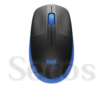 Мишка Logitech M190 Full-size wireless mouse - BLUE - 2.4GHZ - N/A - EMEA - M190